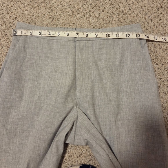 Brochu Walker Westport Brushed Pant RMB3900 Women's Cropped Trouser XS Gray - Picture 10 of 13